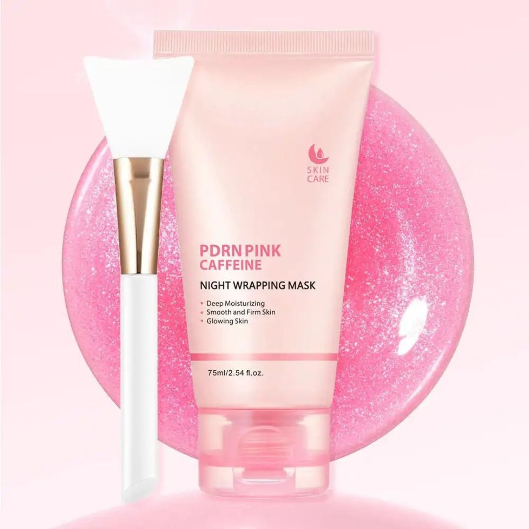 GlowSilk™ PDRN Pink Caffein Facial Mask