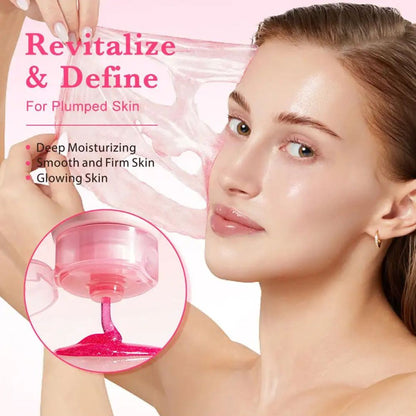 GlowSilk™ PDRN Pink Caffein Facial Mask