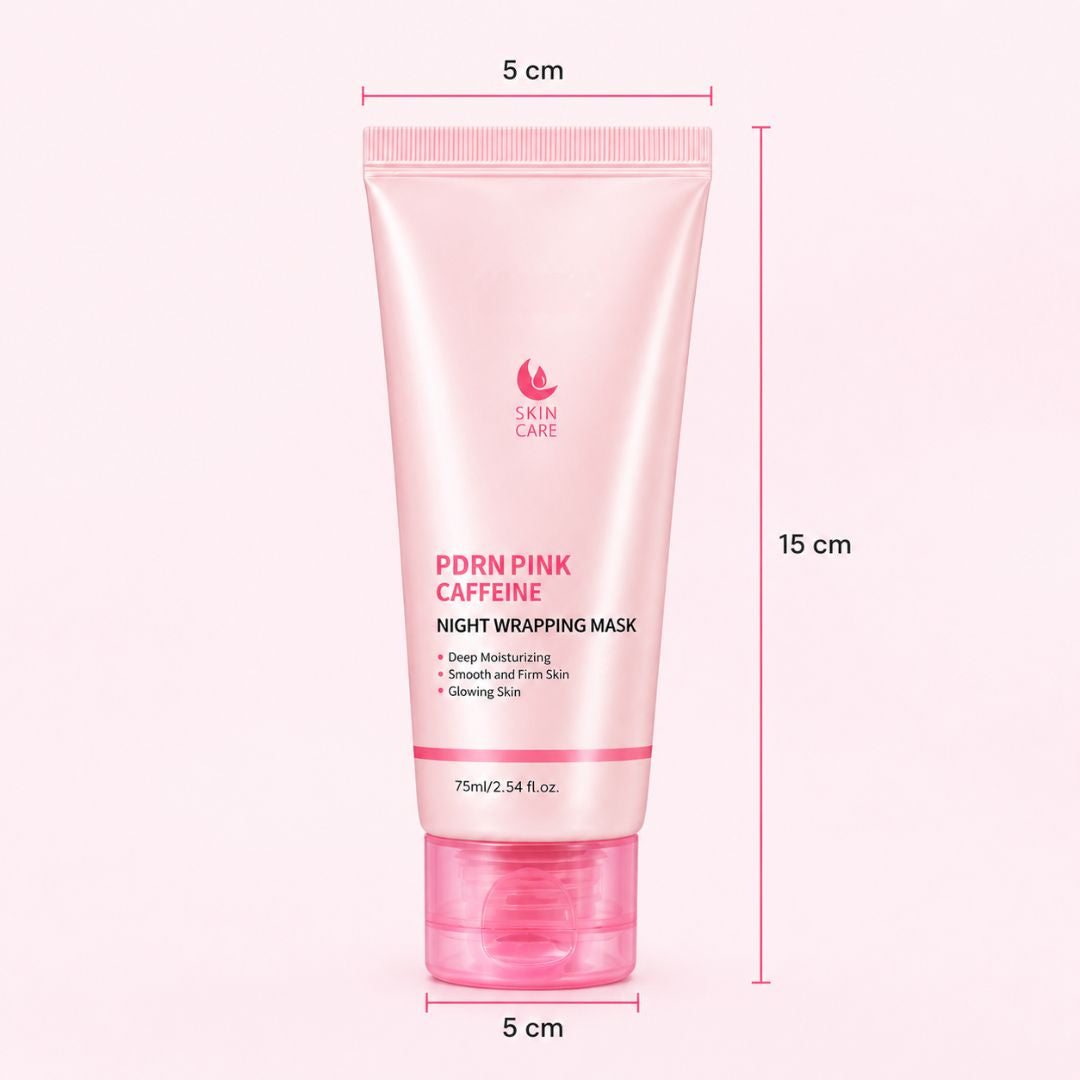 GlowSilk™ PDRN Pink Caffein Facial Mask