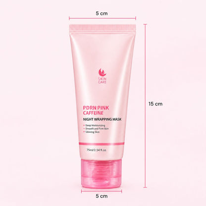 GlowSilk™ PDRN Pink Caffein Facial Mask